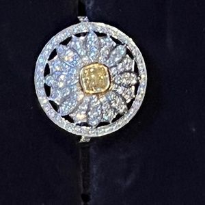 Tiffany Yellow Diamond Daisy Ring
